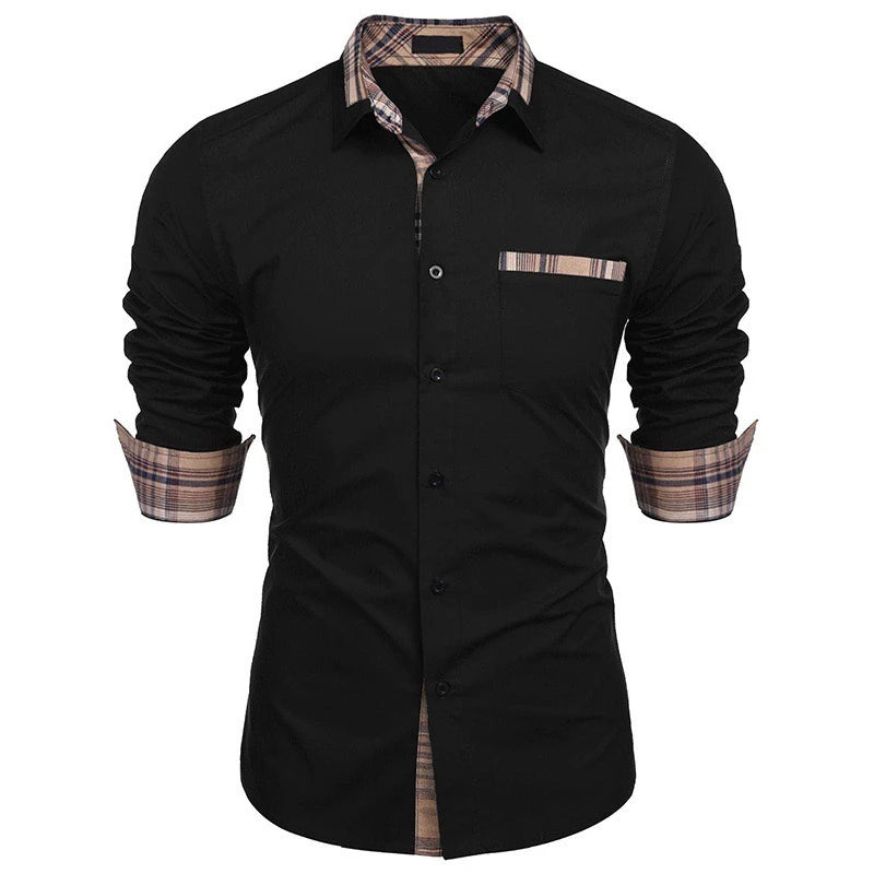 Men's long-sleeved shirt