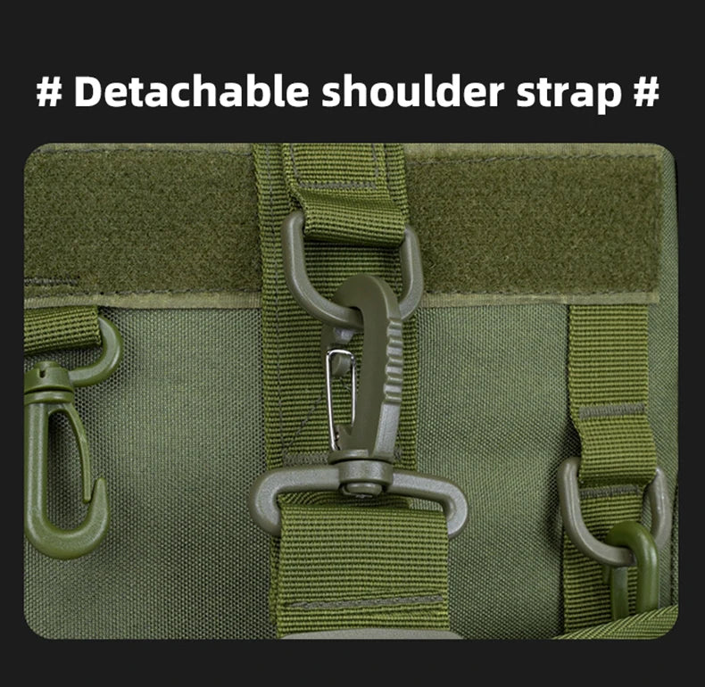 Tactical Fishing Backpack with Rod Holders