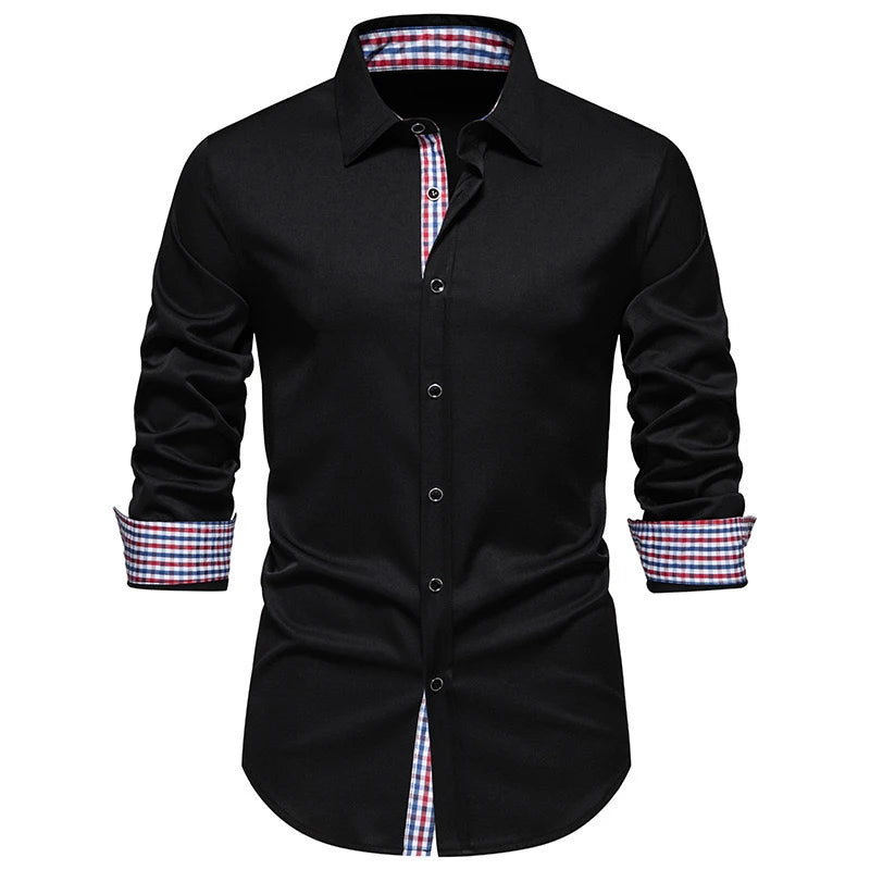 Men's long-sleeved shirt