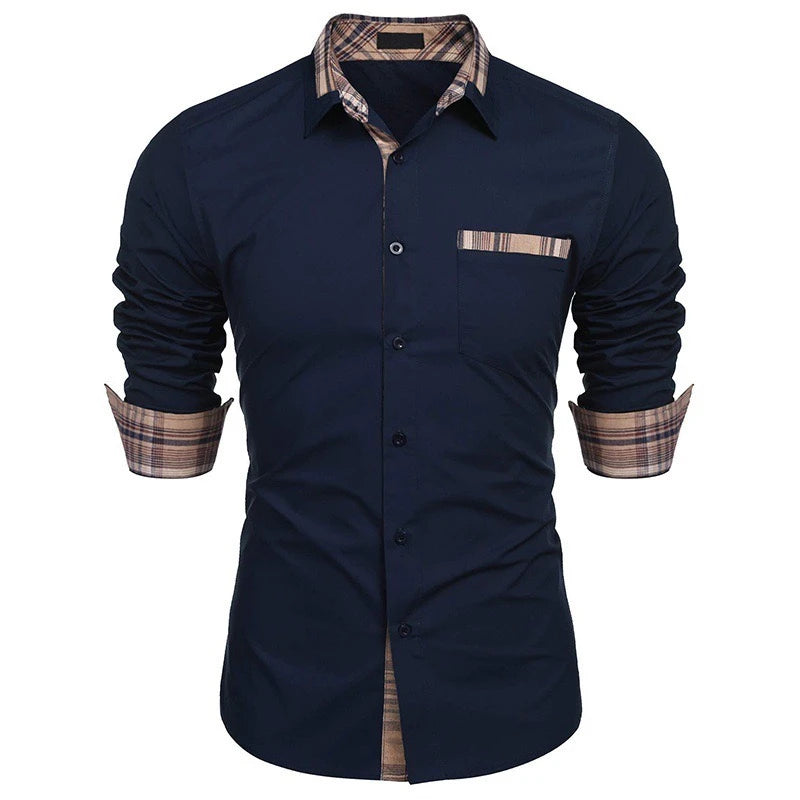 Men's long-sleeved shirt