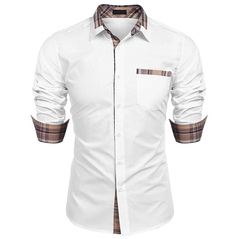 Men's long-sleeved shirt