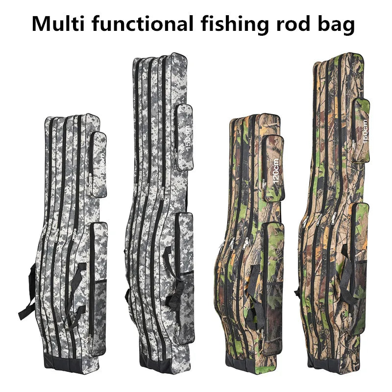 1.2m/1.5m three-layer foldable large belly sea fishing bag