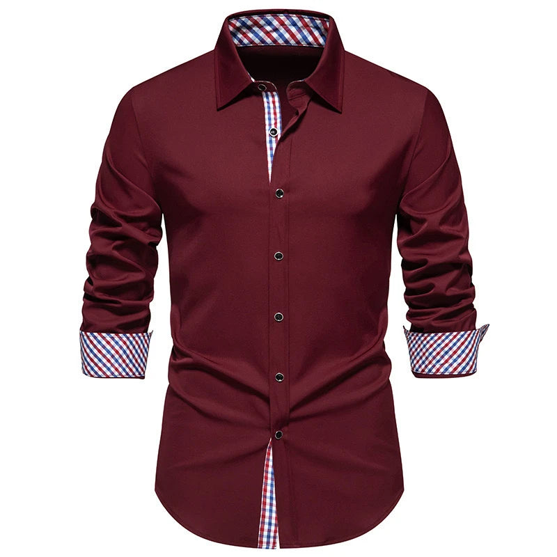 Men's long-sleeved shirt