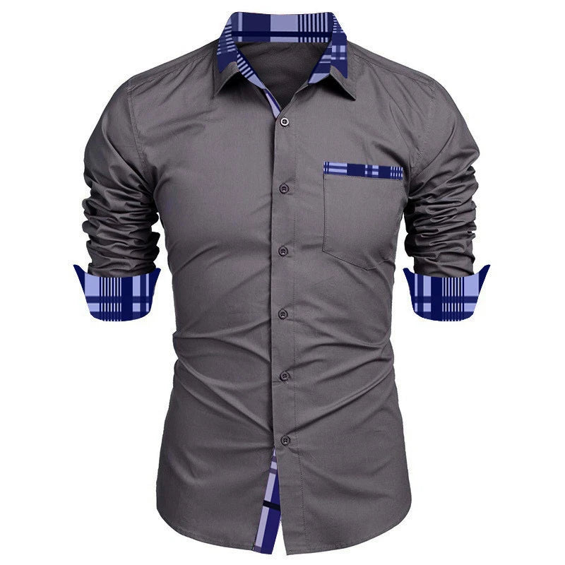 Men's long-sleeved shirt