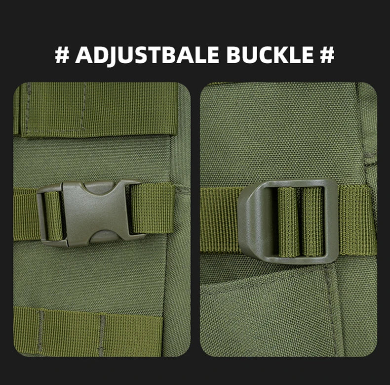Tactical Fishing Backpack with Rod Holders