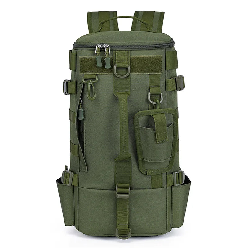 Tactical Fishing Backpack with Rod Holders