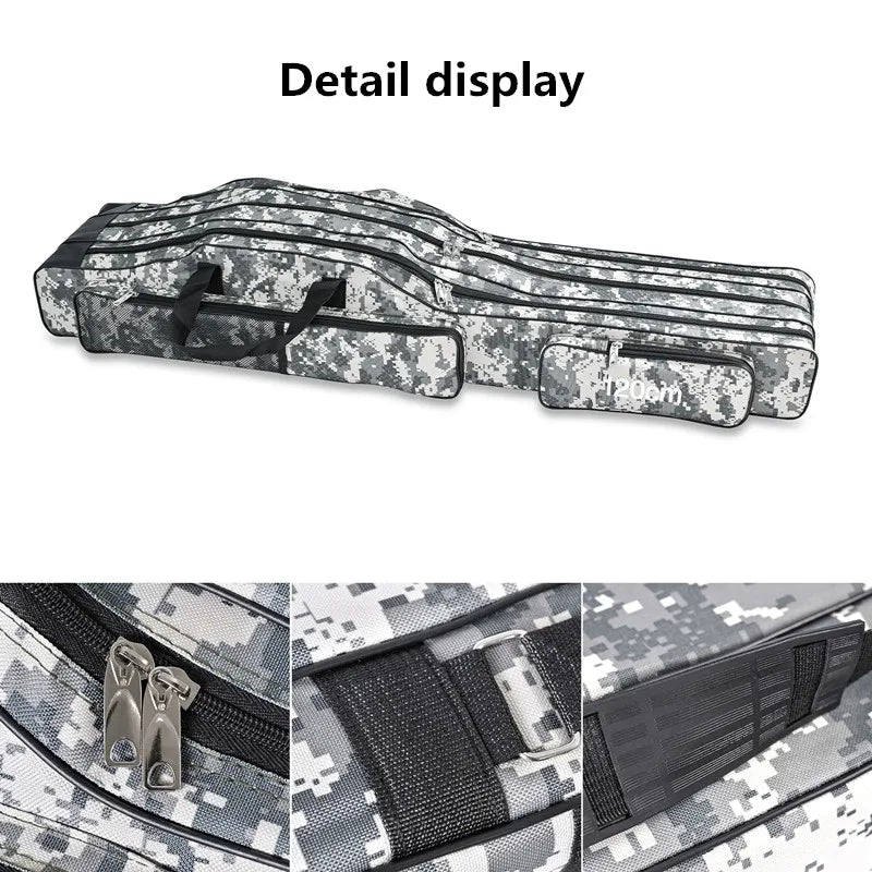 1.2m/1.5m three-layer foldable large belly sea fishing bag